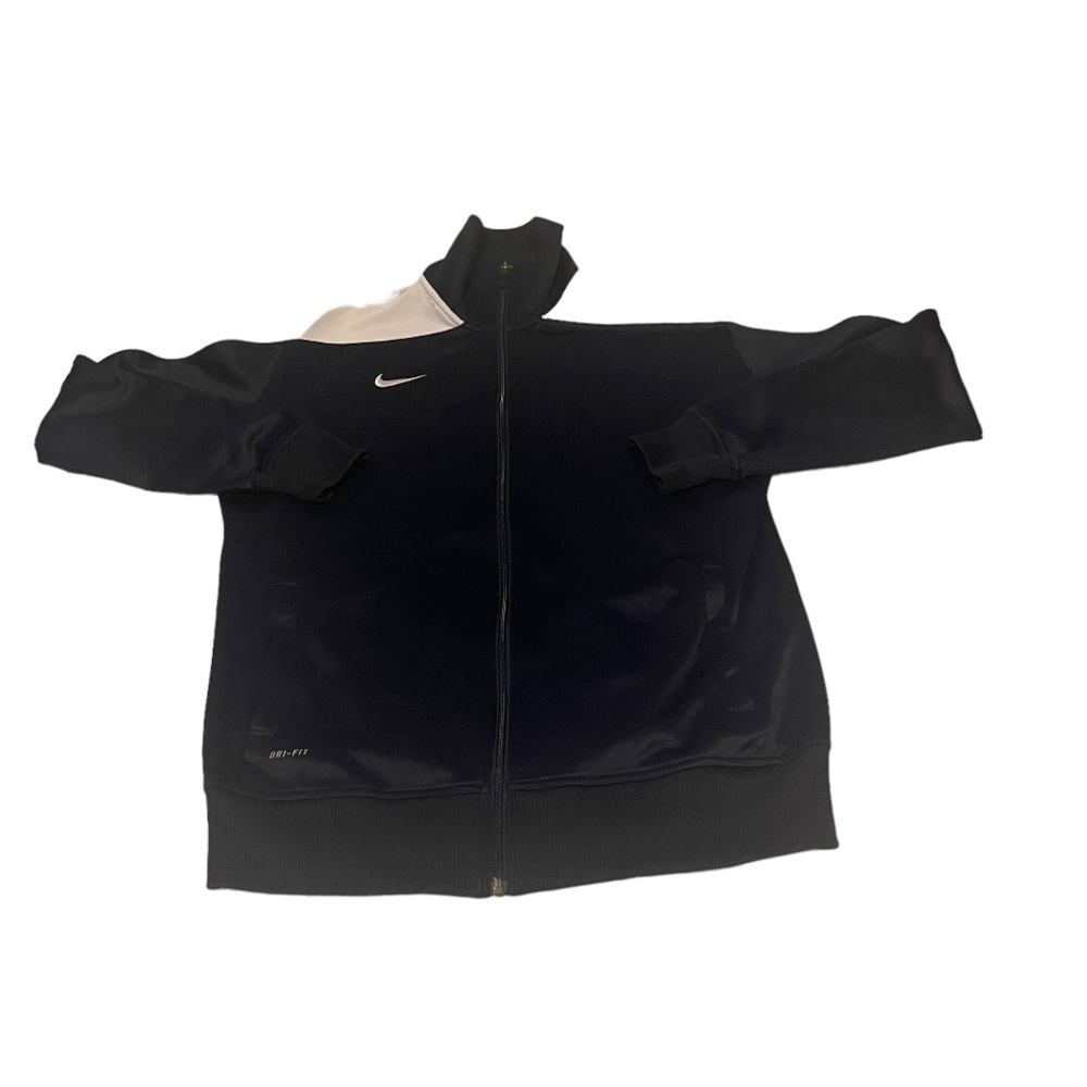 Nike Jacket Men XL Navy Blue Lightweight Casual Athletic Embroidered‎ Full Zip